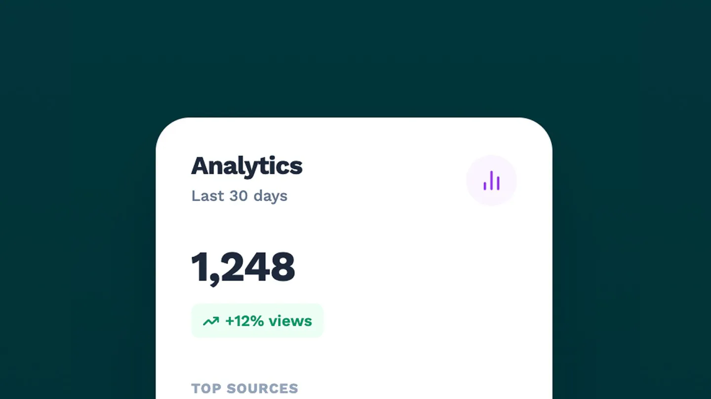 Simple analytics to track what works