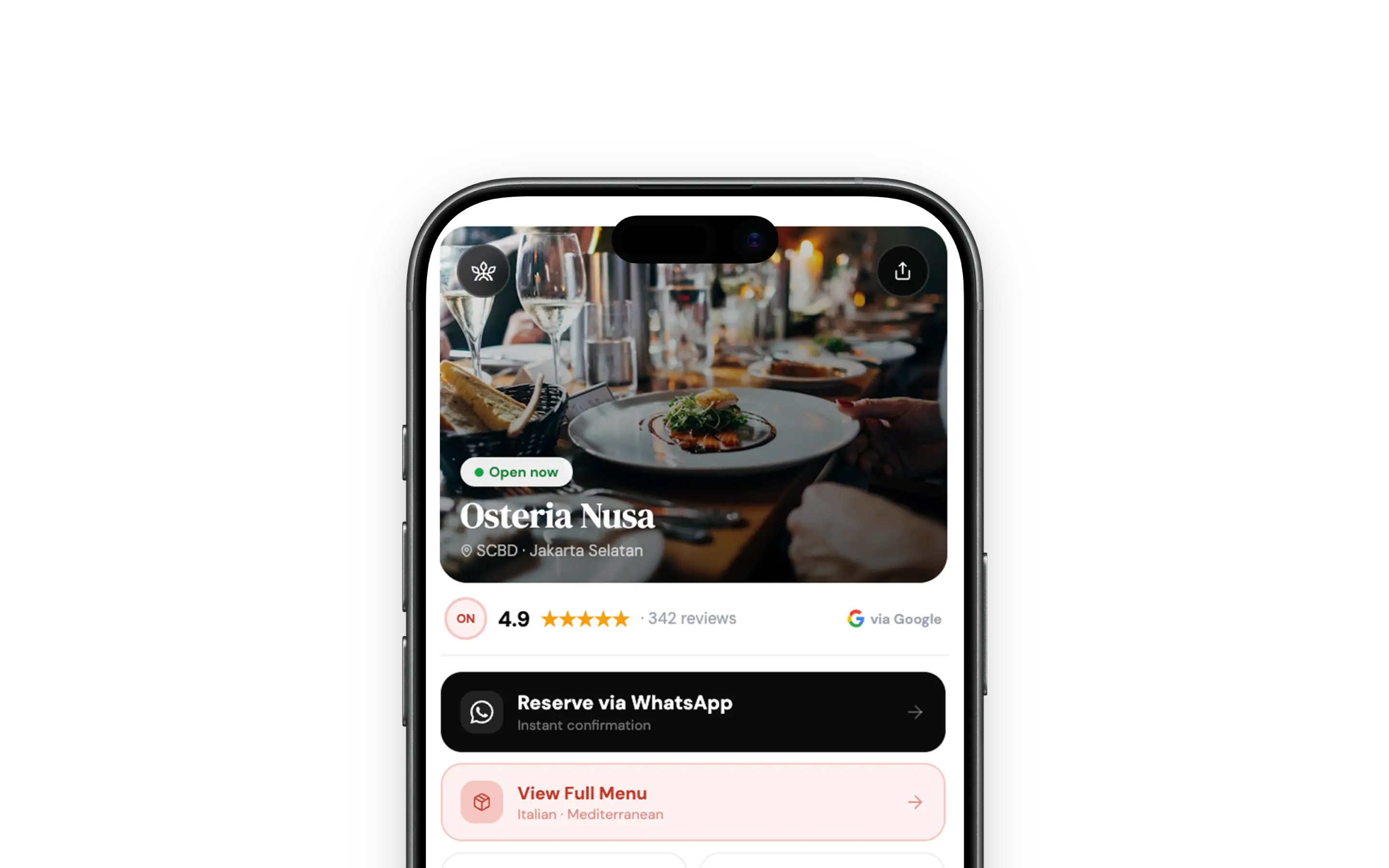 Linkgrove Restaurant Dashboard