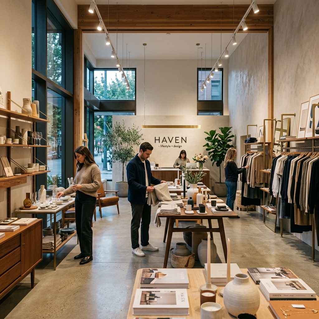Modern Retail Store Interior